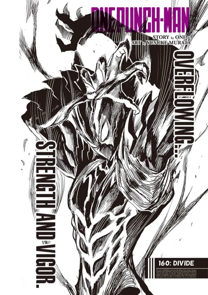 One Punch Man Chapter 160 | Read Full Online Manga 1 one punch man ch160 page01